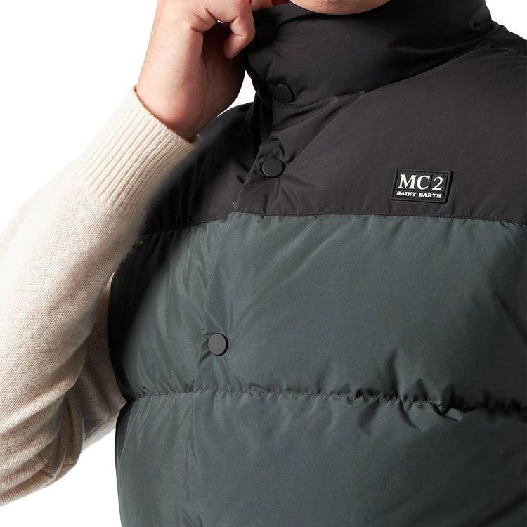 MC2 SAINT BARTH maslinasti muški prsluk