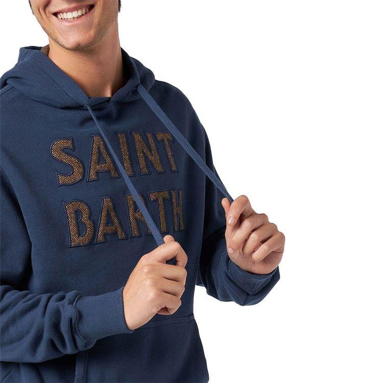 MC2 SAINT BARTH teget muški duks sa kapuljačom
