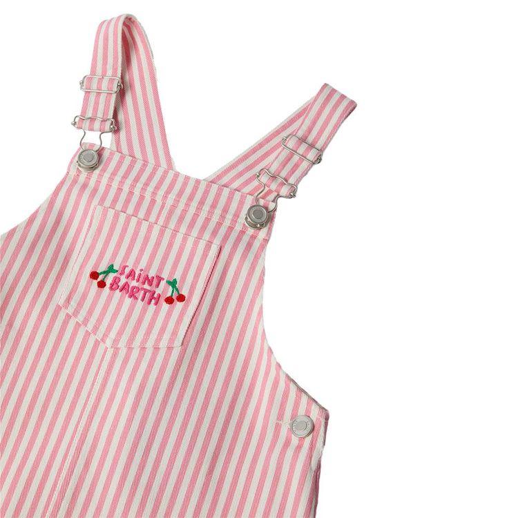 MC2 SAINT BARTH roze denim dječija haljina