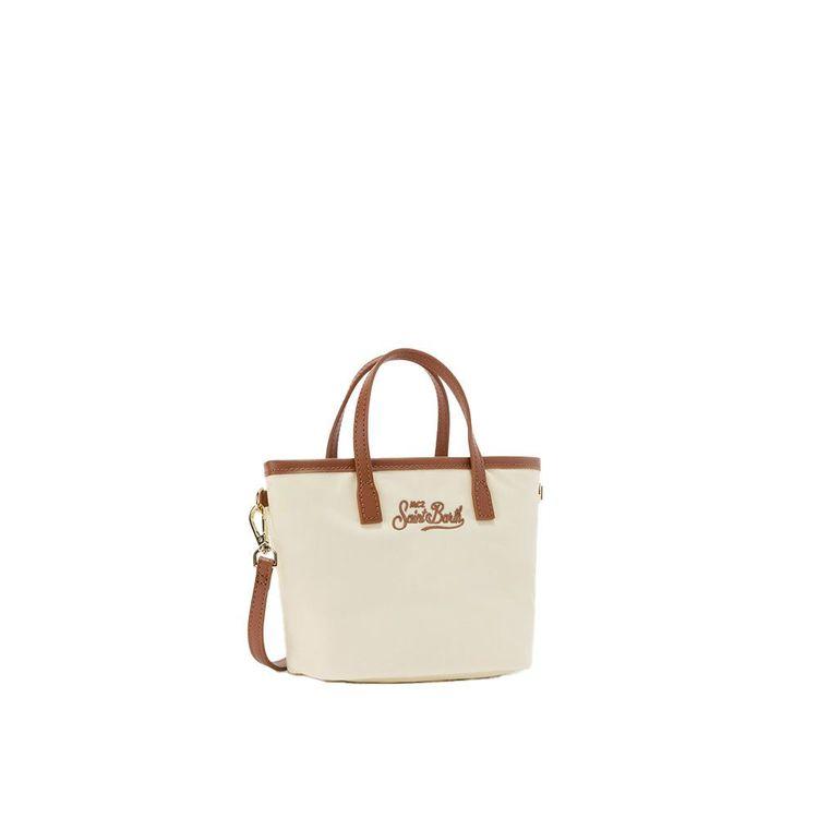 MC2 SAINT BARTH City bag bež mini torba 