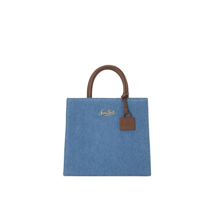 MC2 SAINT BARTH Shop bag midi denim torba