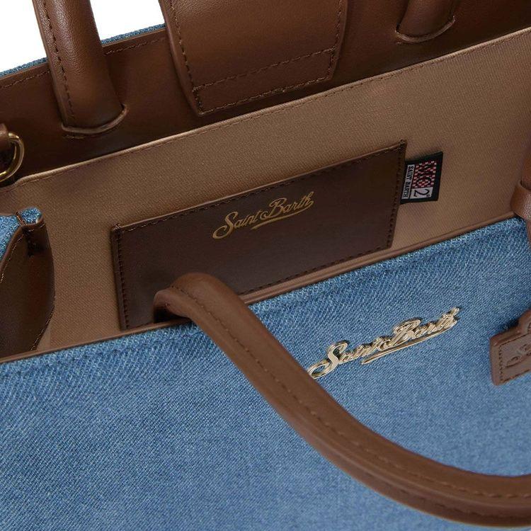 MC2 SAINT BARTH Shop bag midi denim torba