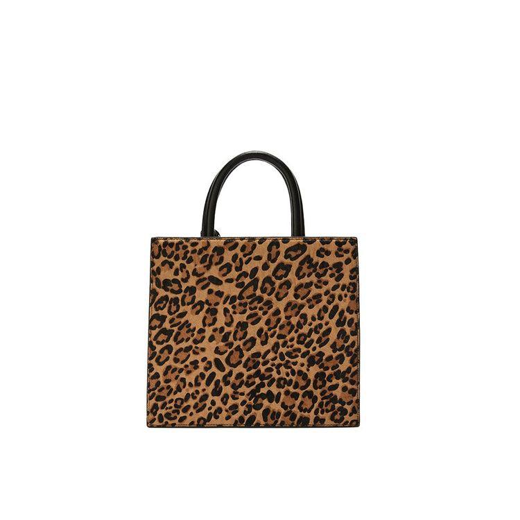 MC2 SAINT BARTH Shop bag midi leopard torba