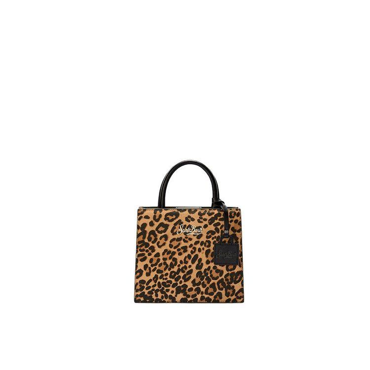 MC2 SAINT BARTH Shop bag mini leopard torba