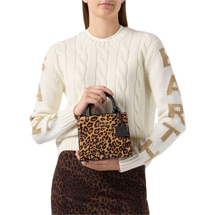 MC2 SAINT BARTH Shop bag mini leopard torba