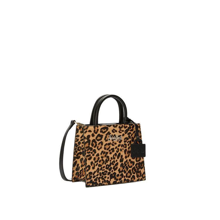 MC2 SAINT BARTH Shop bag mini leopard torba