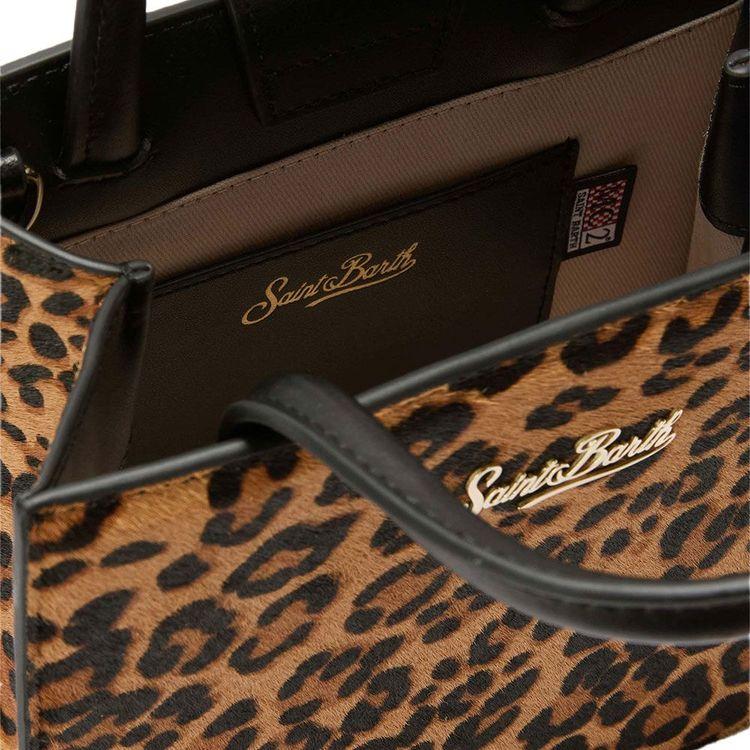 MC2 SAINT BARTH Shop bag mini leopard torba