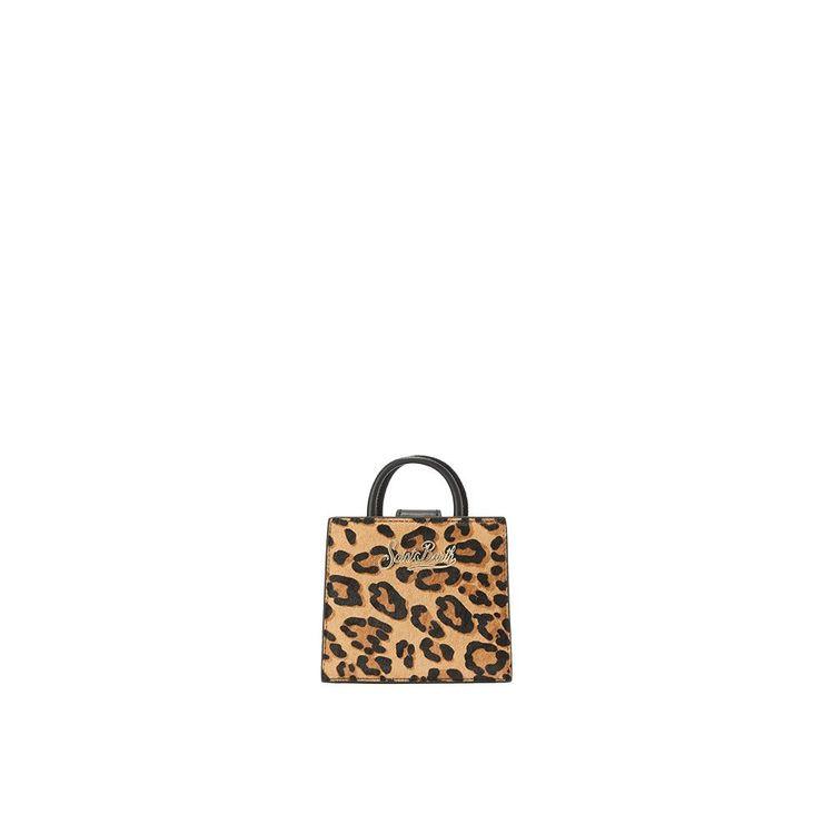 MC2 SAINT BARTH Shop bag micro leopard torba