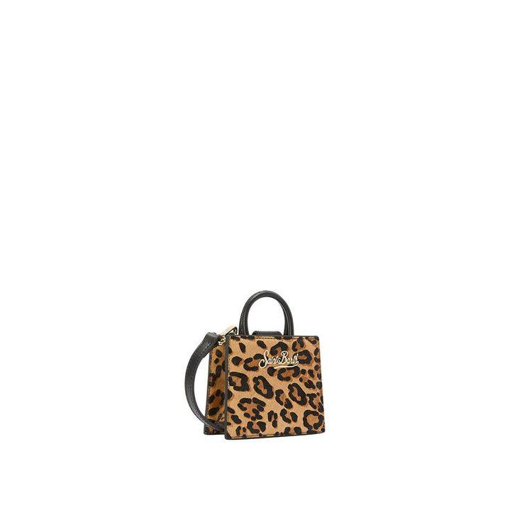 MC2 SAINT BARTH Shop bag micro leopard torba