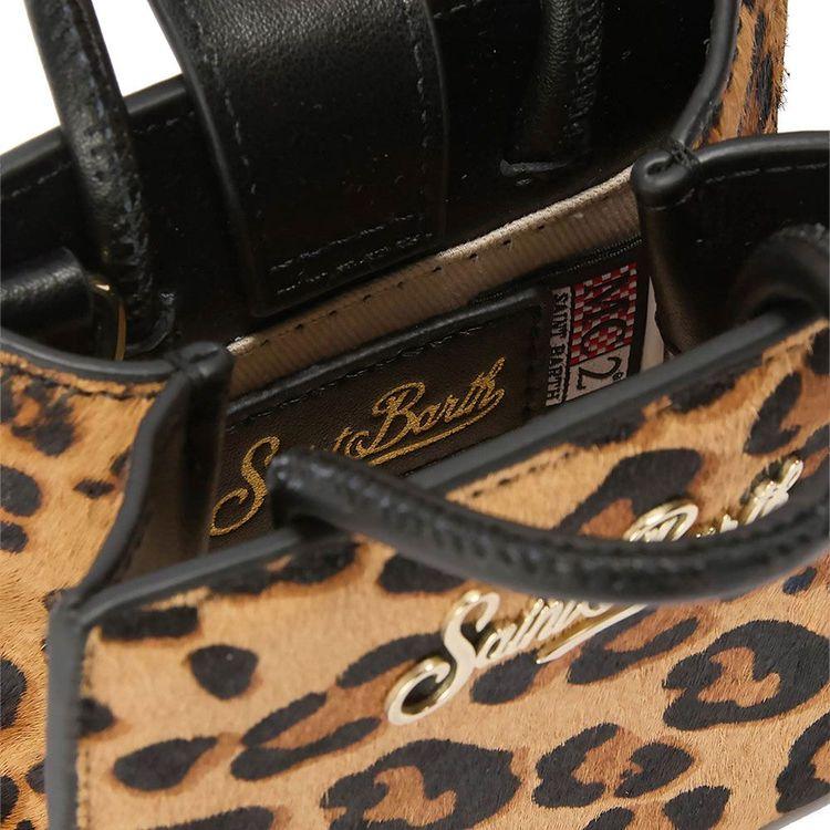 MC2 SAINT BARTH Shop bag micro leopard torba