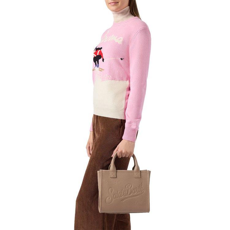 MC2 SAINT BARTH Vanity midi tamno bež torba