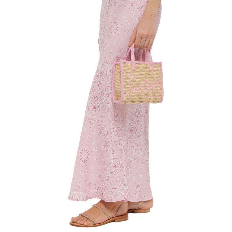 MC2 SAINT BARTH Vivivan bež mini torba sa rozim detaljima