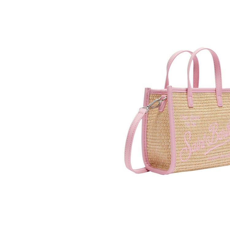 MC2 SAINT BARTH Vivivan bež mini torba sa rozim detaljima