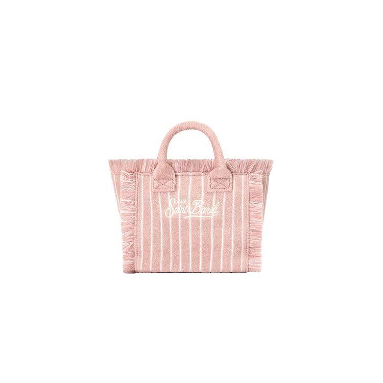MC2 SAINT BARTH Vanity Mini Terry roza prugasta torba