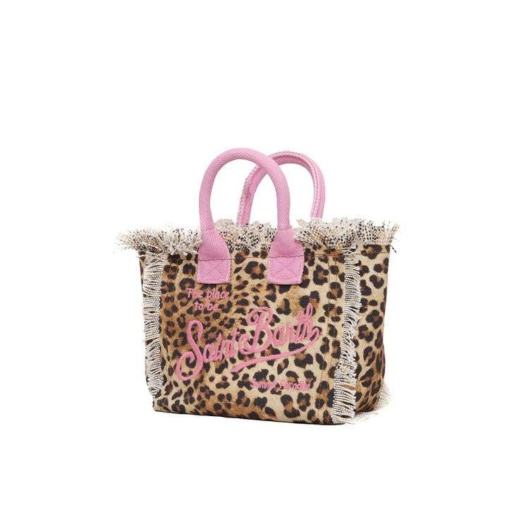 MC2 SAINT BARTH Vanity mini leopard print torba