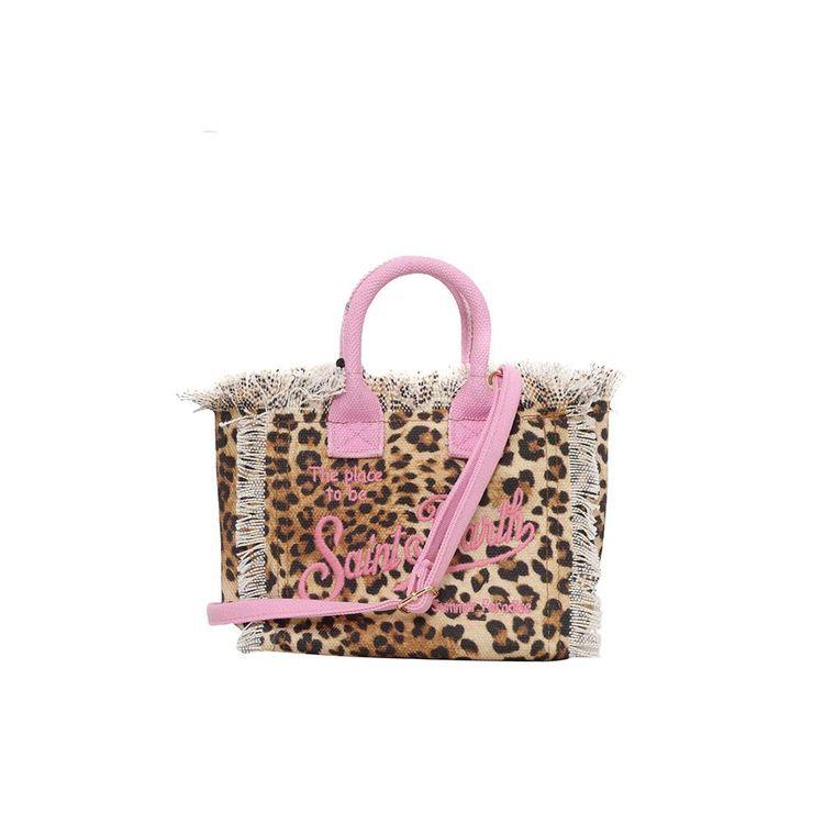 MC2 SAINT BARTH Vanity mini leopard print torba