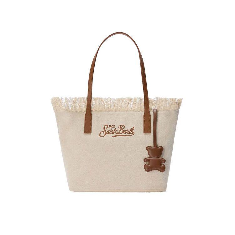 MC2 SAINT BARTH braon privjezak u obliku medvjedića