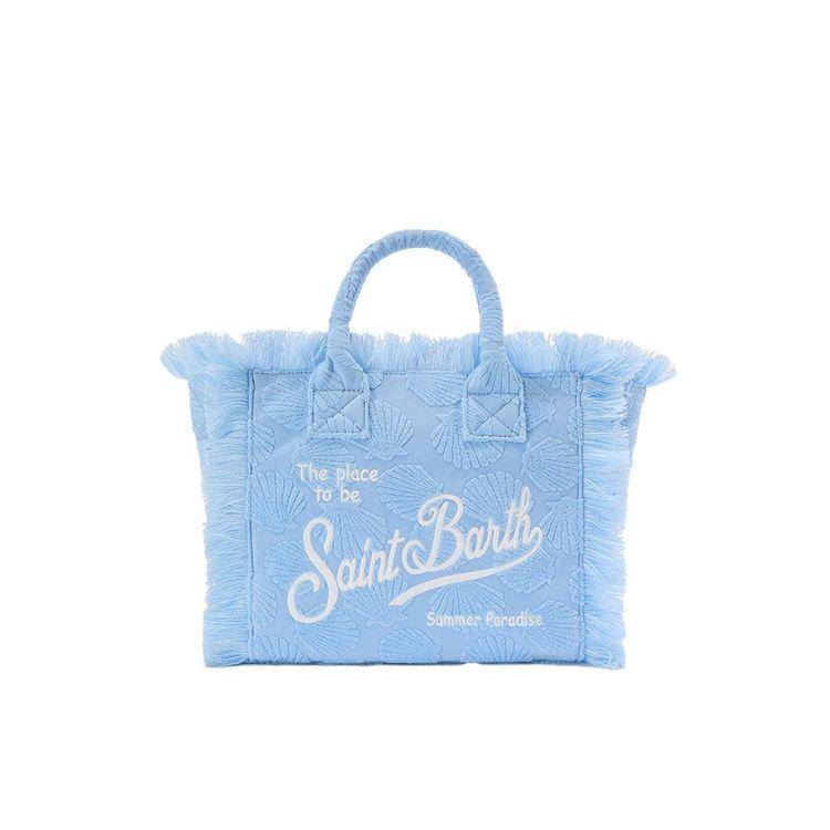 MC2 SAINT BARTH Colette svijetloplava torba od frotira