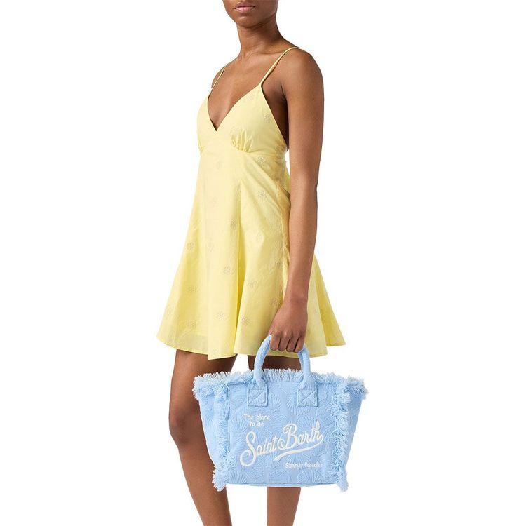 MC2 SAINT BARTH Colette svijetloplava torba od frotira
