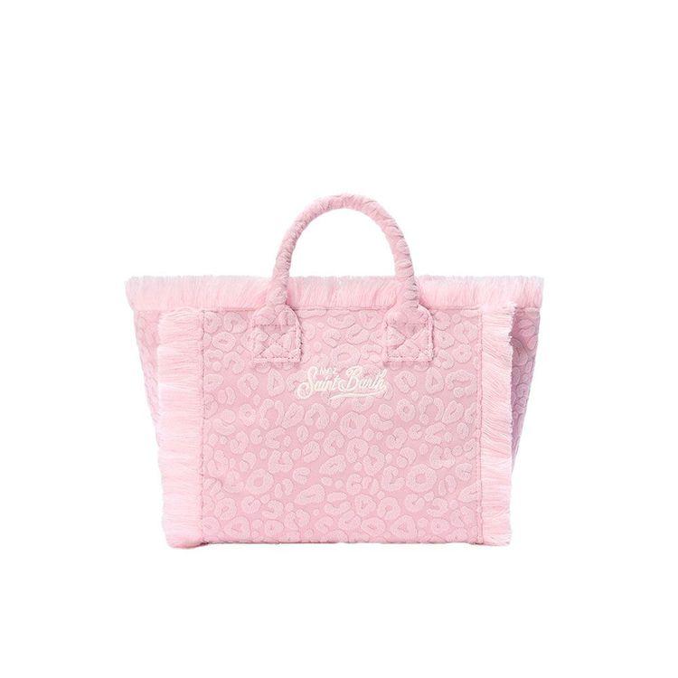 MC2 SAINT BARTH Colette roze torba od frotira