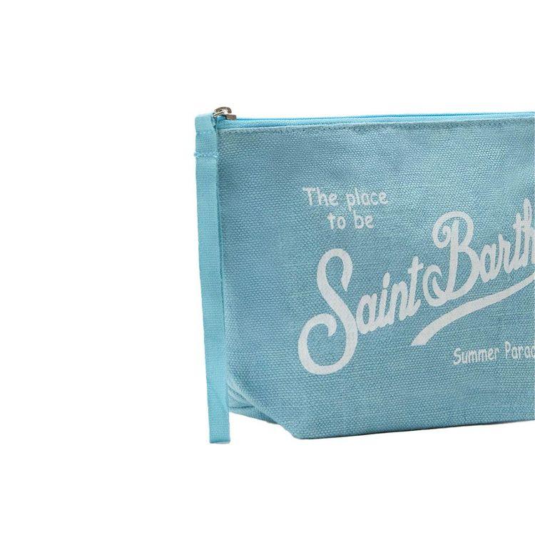 MC2 SAINT BARTH Aline plavi laneni neseser