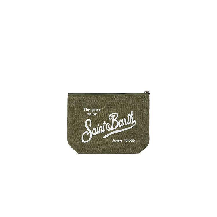 MC2 SAINT BARTH Aline maslinasti laneni neseser