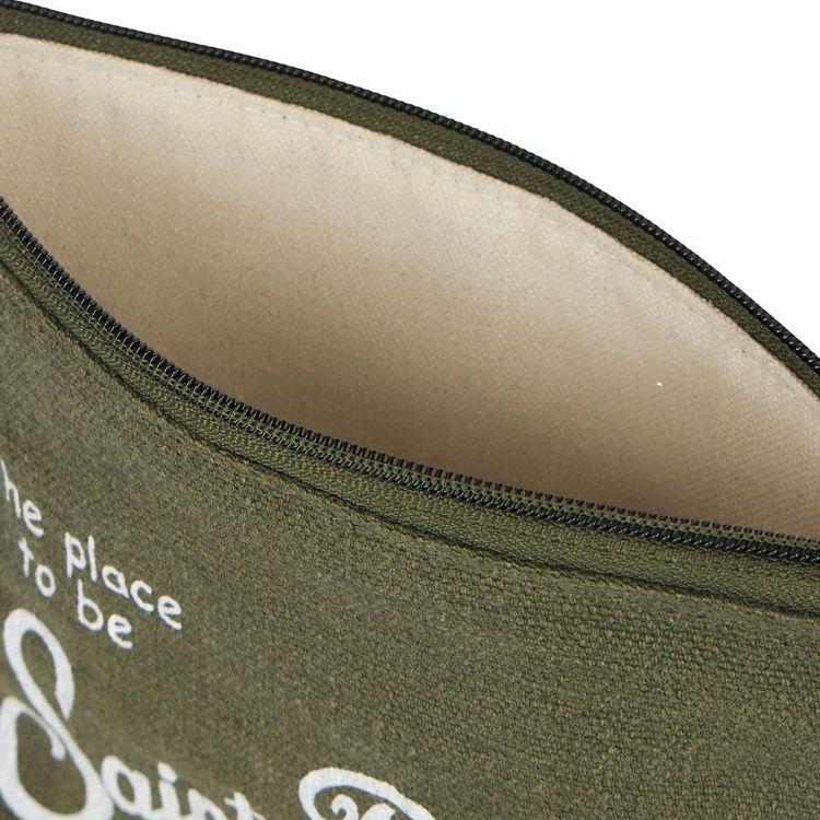 MC2 SAINT BARTH Aline maslinasti laneni neseser