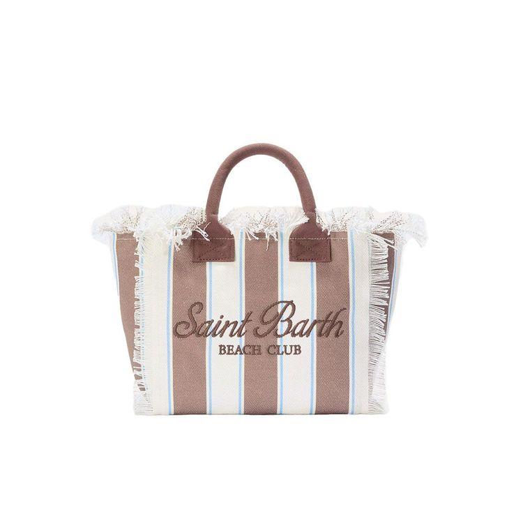 MC2 SAINT BARTH Colette braon prugasta torba