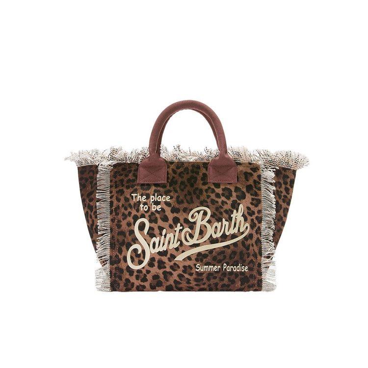 MC2 SAINT BARTH Colette leopard print torba
