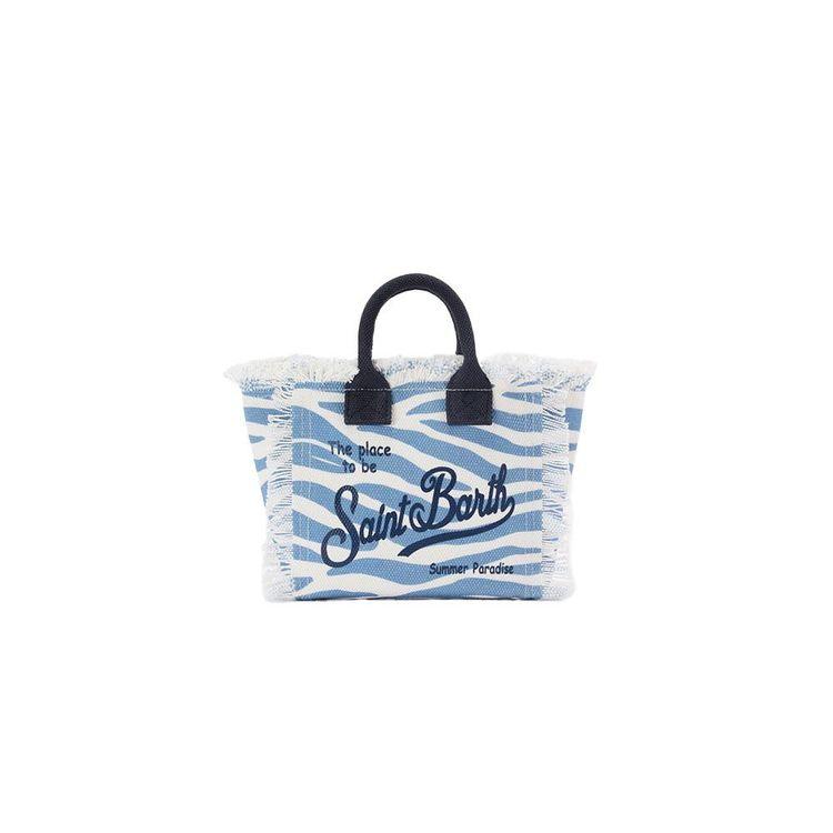 MC2 SAINT BARTH Vanity Mini torba sa zebra printom