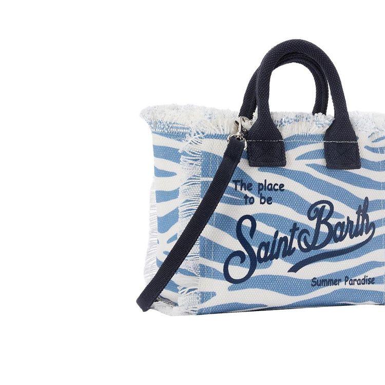 MC2 SAINT BARTH Vanity Mini torba sa zebra printom