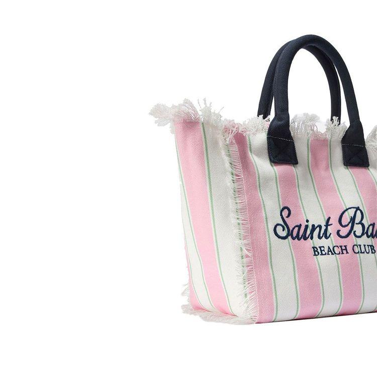 MC2 SAINT BARTH Vanity prugasta ženska torba