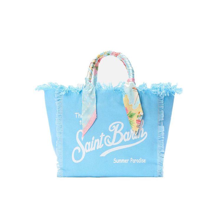 MC2 SAINT BARTH Vanity svijetlo plava torba sa uklonjivom maramom