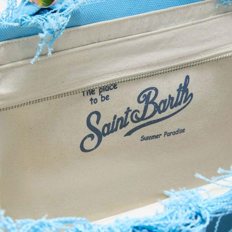 MC2 SAINT BARTH Vanity svijetlo plava torba sa uklonjivom maramom