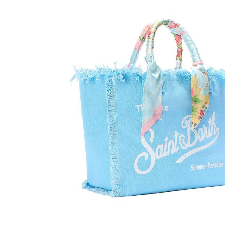 MC2 SAINT BARTH Vanity svijetlo plava torba sa uklonjivom maramom