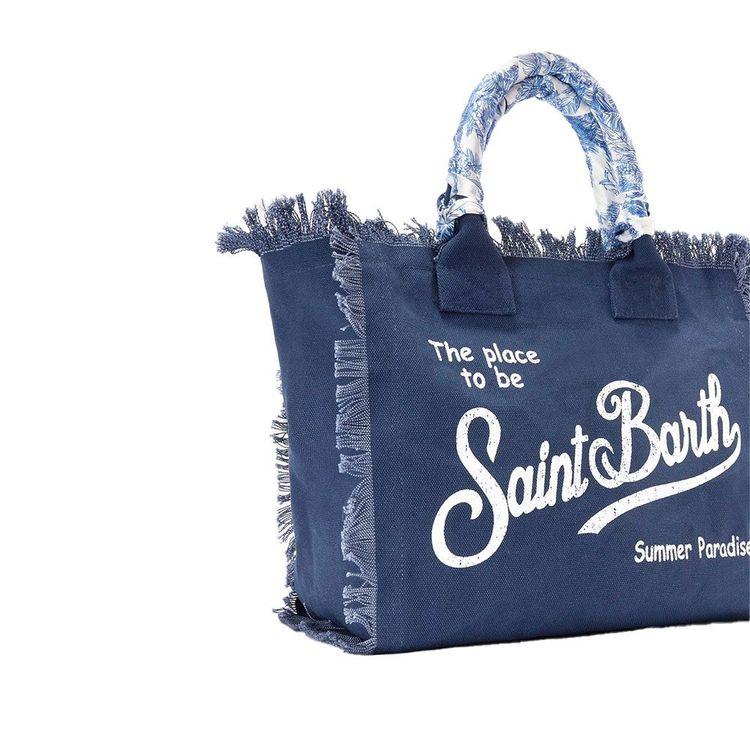 MC2 SAINT BARTH Vanity denim torba sa uklonivom maramom