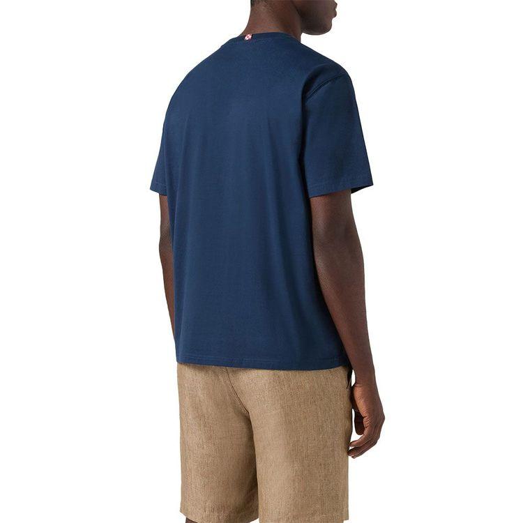 MC2 SAINT BARTH teget muška majica sa "Grand Slam" vezom