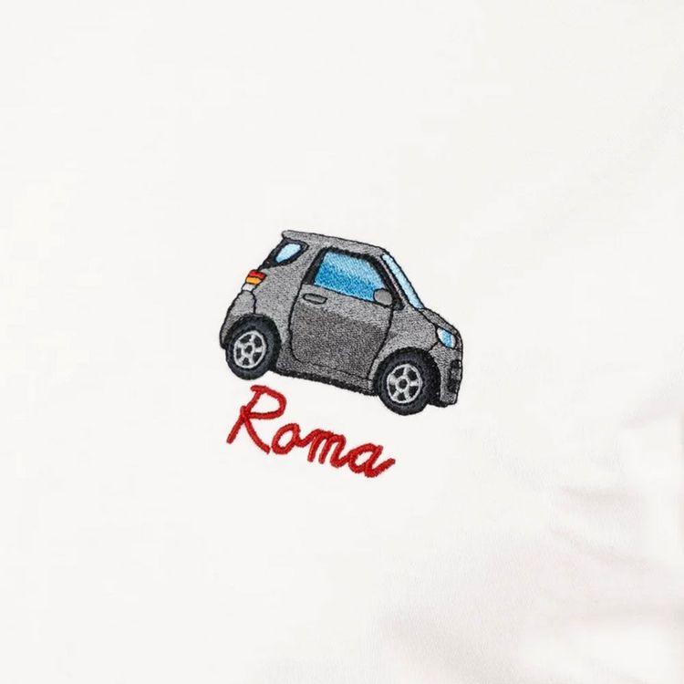 MC2 SAINT BARTH bijela muška majica "Roma"