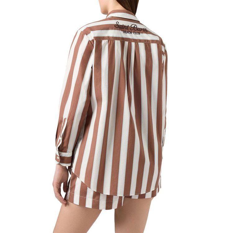 MC2 SAINT BARTH Brigitte braon ženska košulja