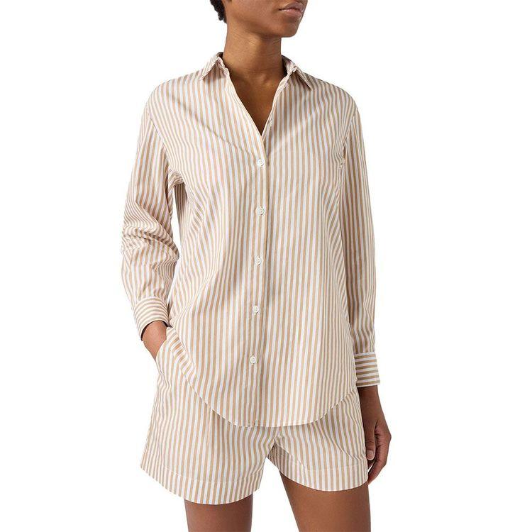 MC2 SAINT BARTH Brigitte bež ženska košulja