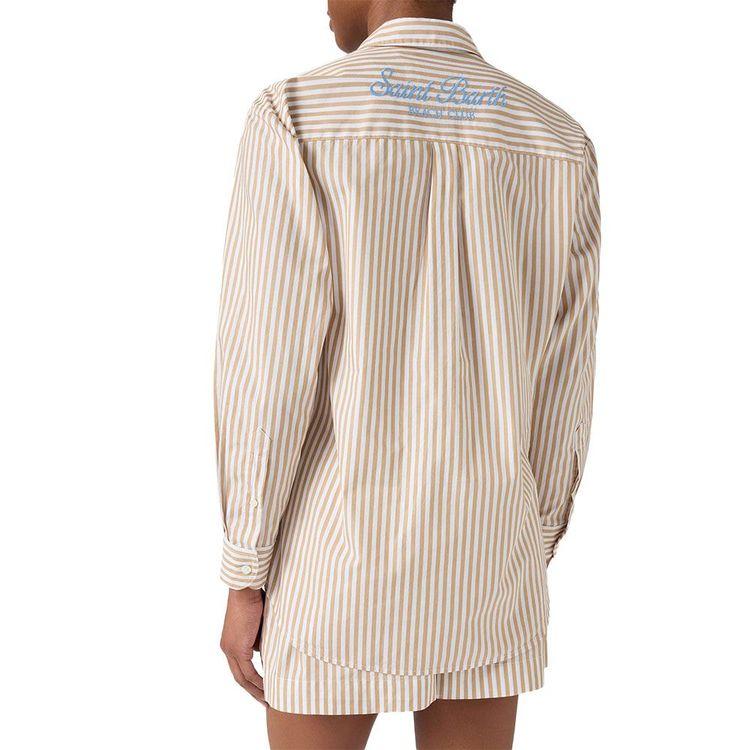 MC2 SAINT BARTH Brigitte bež ženska košulja