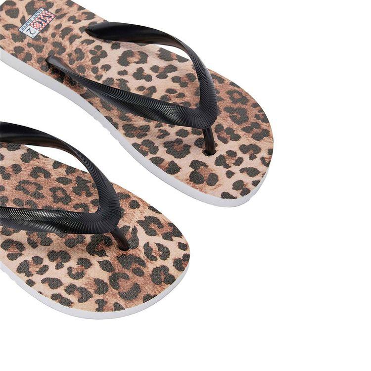 MC2 SAINT BARTH ženske japanke sa leopard printom