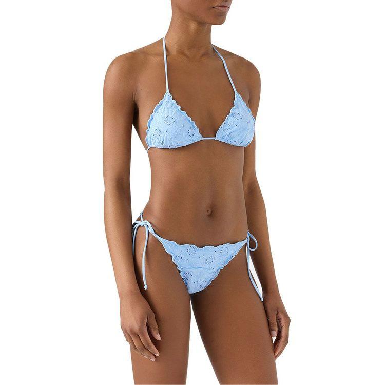 MC2 SAINT BARTH svijetloplavi bikini od sangallo tkanine