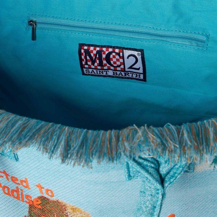 MC2 SAINT BARTH Vanity plava ženska torba