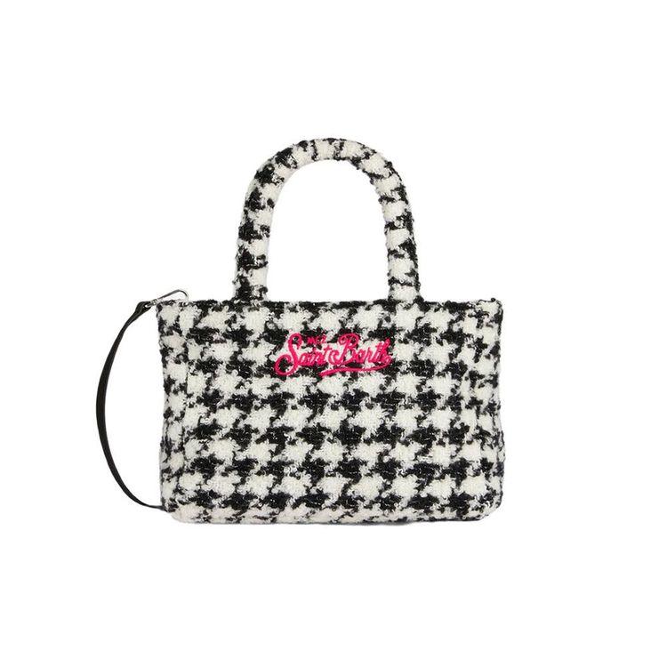 MC2 SAINT BARTH crno-bijela pepito ženska torba