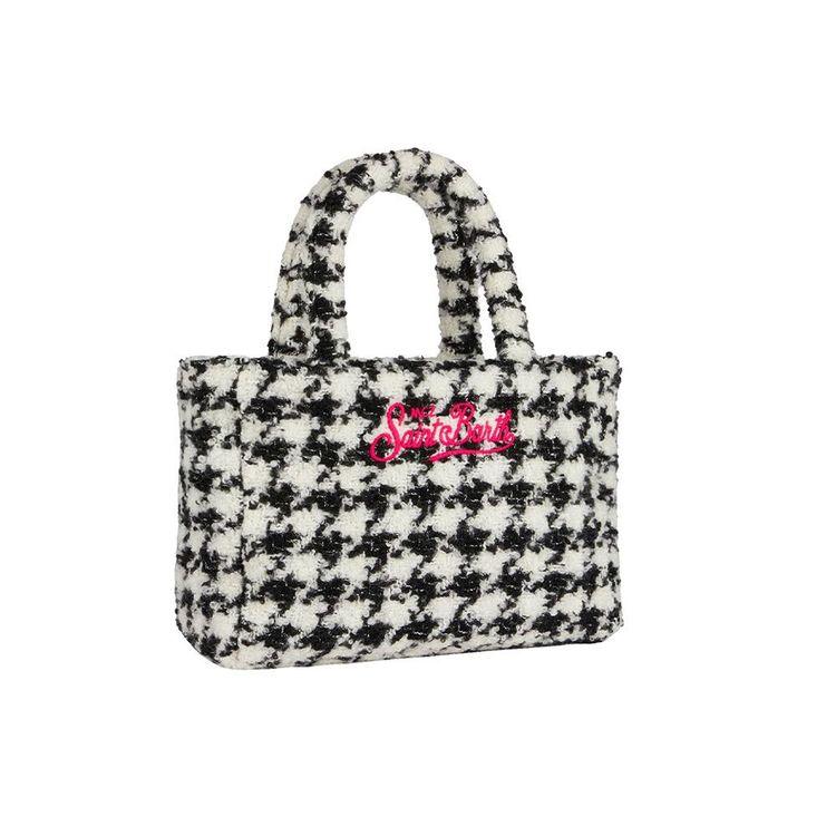 MC2 SAINT BARTH crno-bijela pepito ženska torba