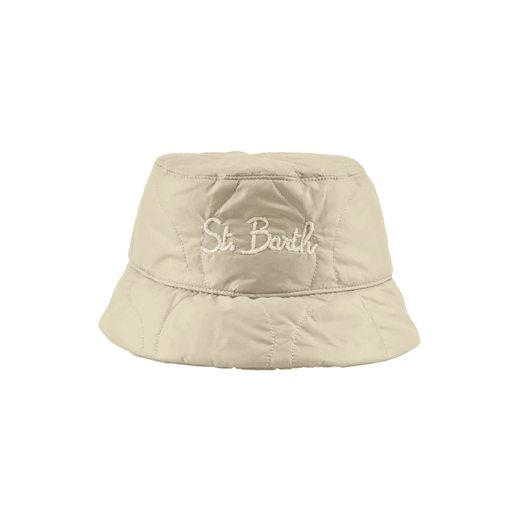 MC2 SAINT BARTH bež ženska štepana kapa