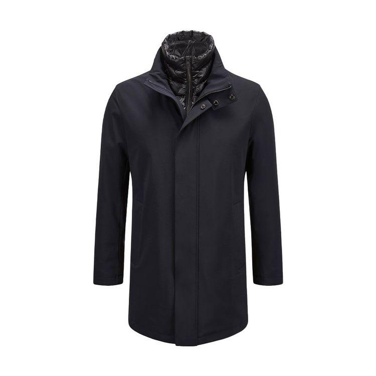 MONTECORE crni muški kaput