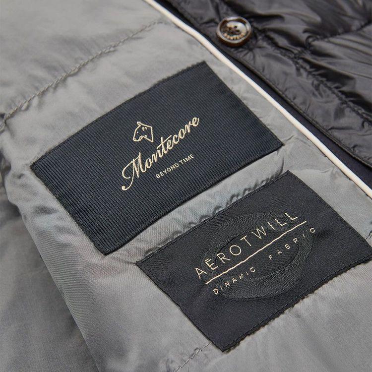 MONTECORE crni muški kaput