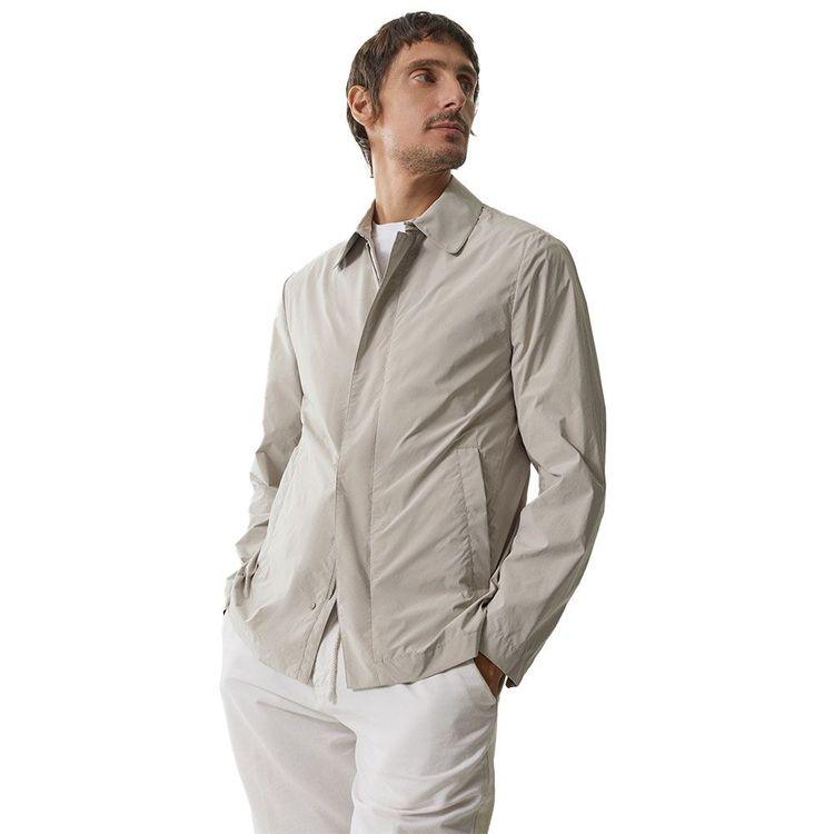 MONTECORE bež muška jakna sa skrivenim rajsferšlusom